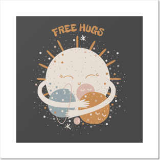 FREE HUGS Posters and Art